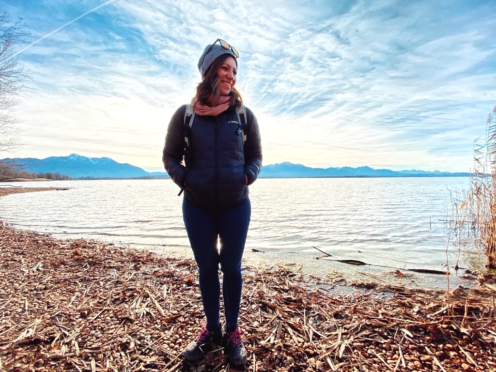 Simona Leimgruber am Chiemsee